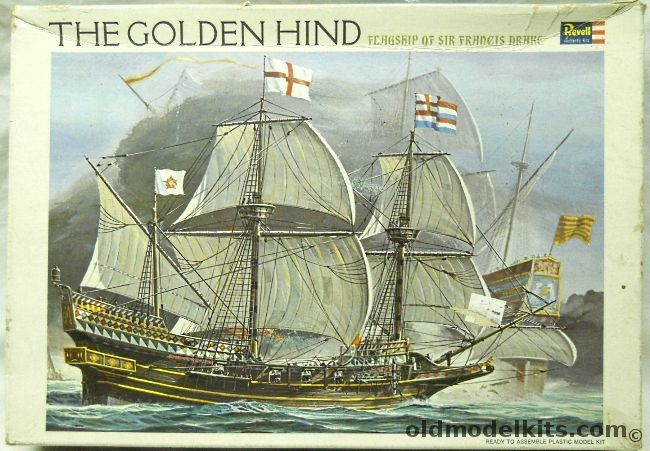 Revell 1/96 The Golden Hind - Flagship of Sir Francis Drake, H324-400 plastic model kit